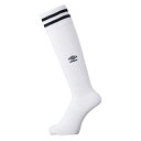 umbro アンブロ ラインストッキング ホワイトxネイビー 25-27 UAS8310 WNV | スポーツ スポーツ用品 運動 服 衣類 ウエア 小物 靴下...
