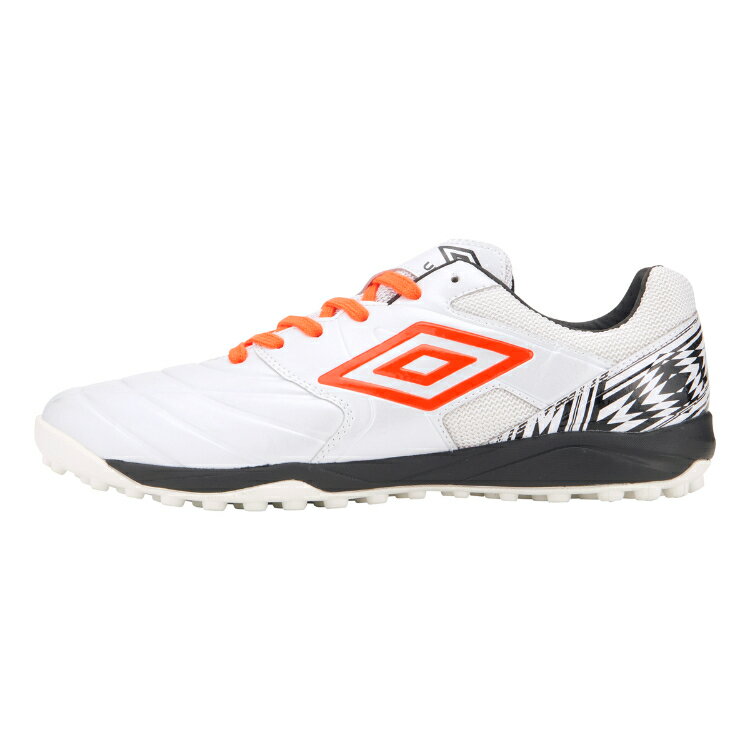 umbro アンブロ アクセレイターTR WIDE Sホワイト/ブラック/オレンジ 23 UF2WJB03WO WO | スポーツ 運動 靴 シューズ スポーツシューズ フットサル フットサルシューズ 人工芝対応 ターフコート向け 土 トレーニング ワイドラスト クッション性 反発性 23センチ 23?