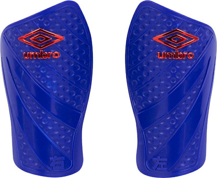 umbro アンブロ Jr．シンガード ブルー F UJS4600 BLU | スポーツ スポーツ用品 運動 小物 ケア 保護 すねあて けが防止 フィット性 ハードタイプ ブランド 素材 おすすめ 便利 人気 サッカー フットサル ジュニア キッズ 子供 フリーサイズ 青 ブルー