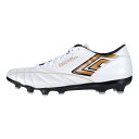 umbro アンブロ アクセレイター f－lash HG S．WHITE／GOLD／BLACK 27 UU2UJA01WG WG | スポーツ スポーツ用品 運動 ウエア 靴 くつ シューズ スパイク ブランド 安定 人工芝 天然芝 ハードグランド サッカー フットサル 27 ホワイト ゴールド ブラック