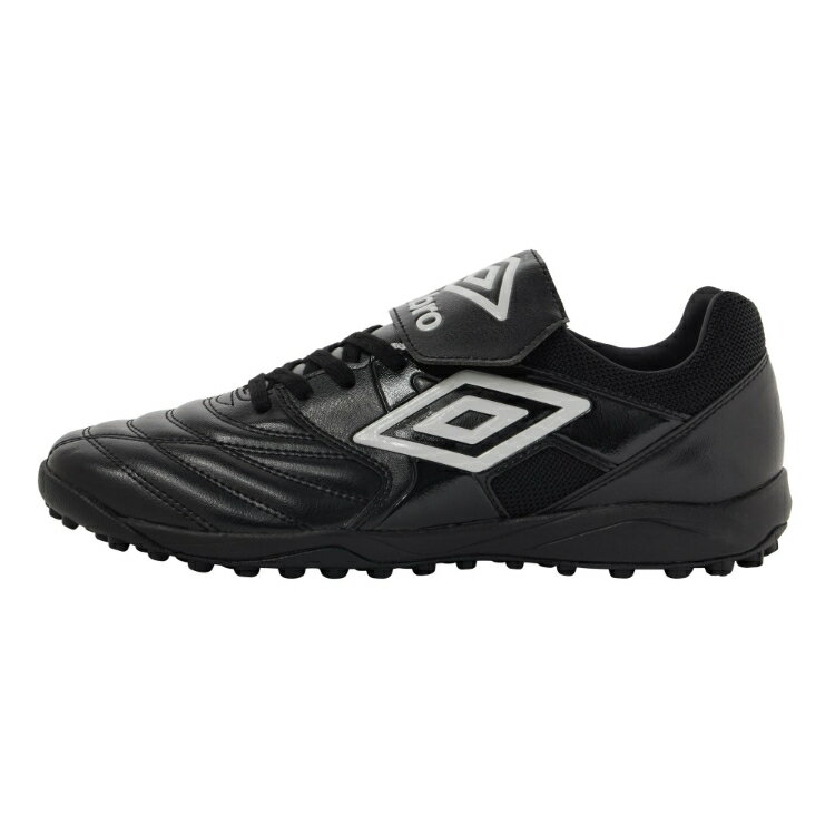 umbro アンブロ アクセレイター TR LT WIDE BLACK/S.WHITE/BLACK 23.5 UF5FCST2M BKWH | スポーツ シューズ 靴 スニーカー ワイド 幅広 クッション性 反発性 ターフコート 屋外コート サッカーシューズ サッカー フットサル トレーニングシューズ