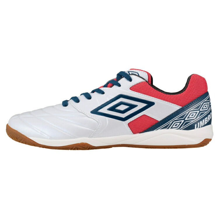 umbro アンブロ アクセレイターサラ WIDE IN ホワイトxレッド 22.5 UF5SFCF3M WHRD | スポーツ トレーニング サッカーフットボール スパイク シューズ サッカーシューズ サッカースパイク 靴 キッズ 子供 メンズ レディース ユニセックス 部活