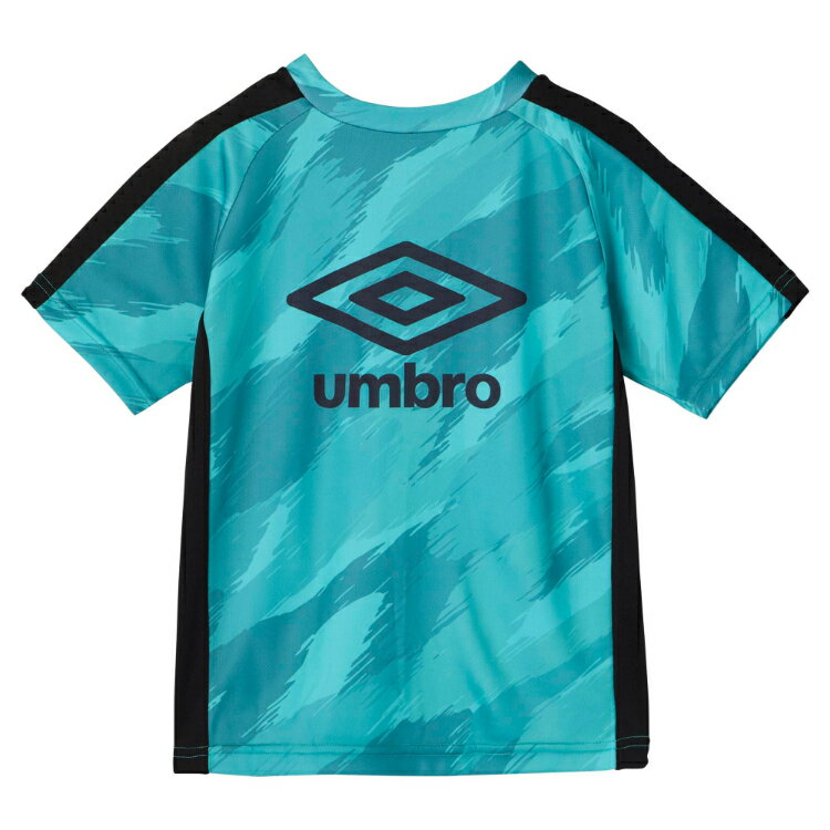 umbro アンブロ STARTER PACK はじめてプラクティスシャツ グリーン 140 UF5SHS55J GR00 | スポーツ サッカー フットボール フットサル 半袖 Tシャツ シャツ UVカット ストレッチ 吸汗 速乾 ジュニア キッズ 子供 大人 メンズ トレーニングウェア スポーツウェア