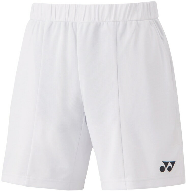 YONEX ヨネックス メンズニットハーフパンツ W サイズ XO 15138 11 | スポーツ用品 運動 スポーツ 衣類 バドミントン ホワイト ハーフパンツ メンズ 素材 ニット 着心地 快適 球技 YONEX 使いやすい 定番 プレゼント おしゃれ メーカー ブランド