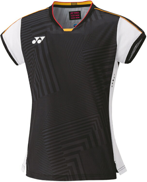 YONEX ヨネックス ウィメンズゲームシャツ BK サイズ L 20709 7 | スポーツ用品 運動 スポーツ 衣類 バドミントン トップス Tシャツ 素材 L ウィメンズ ブラック 着心地 快適 球技 YONEX 使いやすい 定番 プレゼント おしゃれ メーカー ブランド