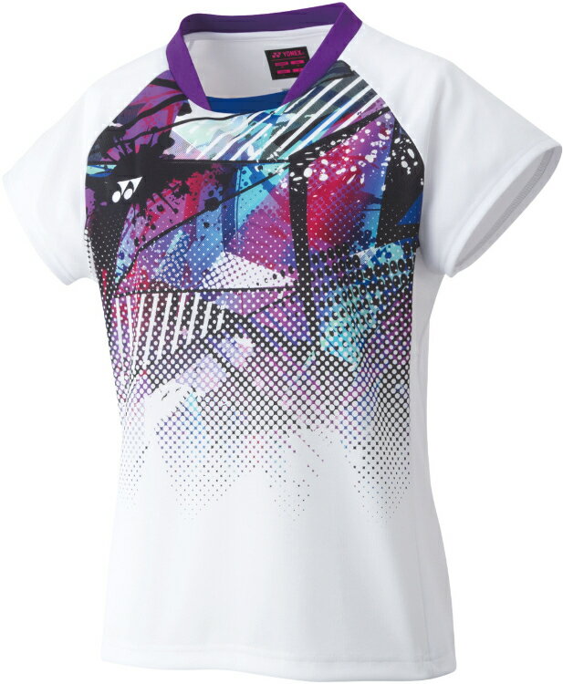 YONEX ヨネックス ウィメンズゲームシャツ W サイズ O 20722 11 | スポーツ用品 運動 スポーツ 衣類 バドミントン トップス Tシャツ 素材 ウィメンズ ホワイト 着心地 快適 球技 YONEX 使いやすい 定番 プレゼント おしゃれ メーカー ブランド