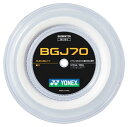 YONEX ヨネックス BGJ70 200m W BGJ70-2 11 | スポーツ用品 運動 スポーツ ツール グッズ バドミントン ストリング 白 ホワイト...