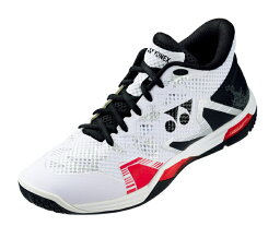 YONEX ヨネックス パワークッションエクリプションZミッド W/BK サイズ 23.5 SHBELZ3MD 141 | スポーツ用品 運動 スポーツ ホワイト グッズ バドミントン シューズ 靴 クッション性 23.5 素材 球技 YONEX ヨネックス 使いやすい 定番 プレゼント おしゃれ メーカー ブランド