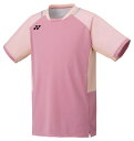 YONEX ヨネックス メンズゲームシャツ パールローズ S 10633 307 | スポーツ スポーツウェア 競技 テニス 軟式 硬式 バトミントン ウェア ...