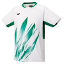 YONEX ヨネックス メンズゲームシャツ フィットスタイル ホワイト M 10668 11 | スポーツ スポーツウェア 競技 テニス 軟式 硬式 バトミント...