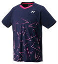 YONEX ヨネックス ユニゲームシャツ ネイビーブルー M 10673 19 | スポーツ スポーツウェア 競技 テニス 軟式 硬式 バトミントン ウェア シ...