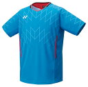 YONEX ヨネックス メンズゲームシャツ フィットスタイル セルリアンブルー SS 10698 449 | スポーツ スポーツウェア 競技 テニス 軟式 硬式...
