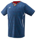 YONEX ヨネックス ジュニアゲームシャツ デニムネイビー J120 10700J 629 | スポーツ スポーツウェア 競技 テニス 軟式 硬式 バトミント...