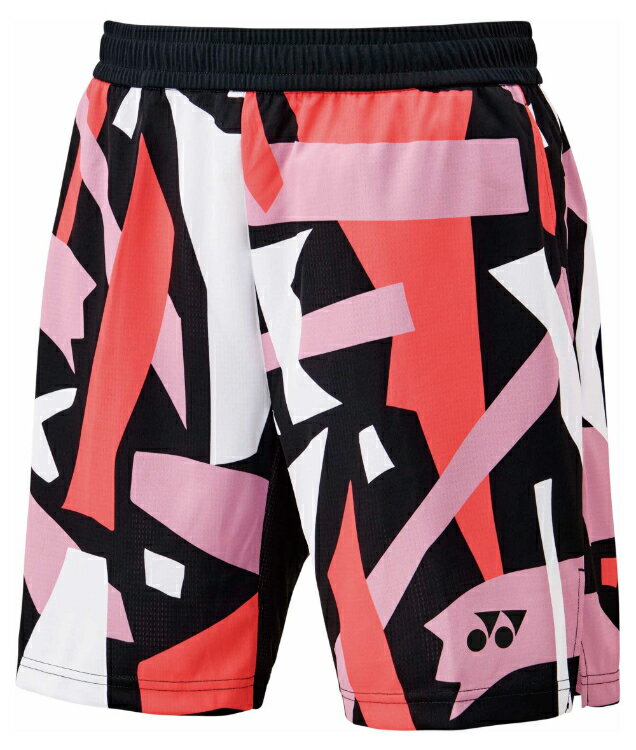 YONEX ヨネックス メンズニットハーフパンツ ブラック XO 15203 7 | スポーツ スポーツウェア 競技 テニス 軟式 硬式 バトミントン ウェア ハーフパンツ UVカット 吸汗 速乾 クール 制電 ストレッチ ゲームウェア ユニフォーム メンズ 男性