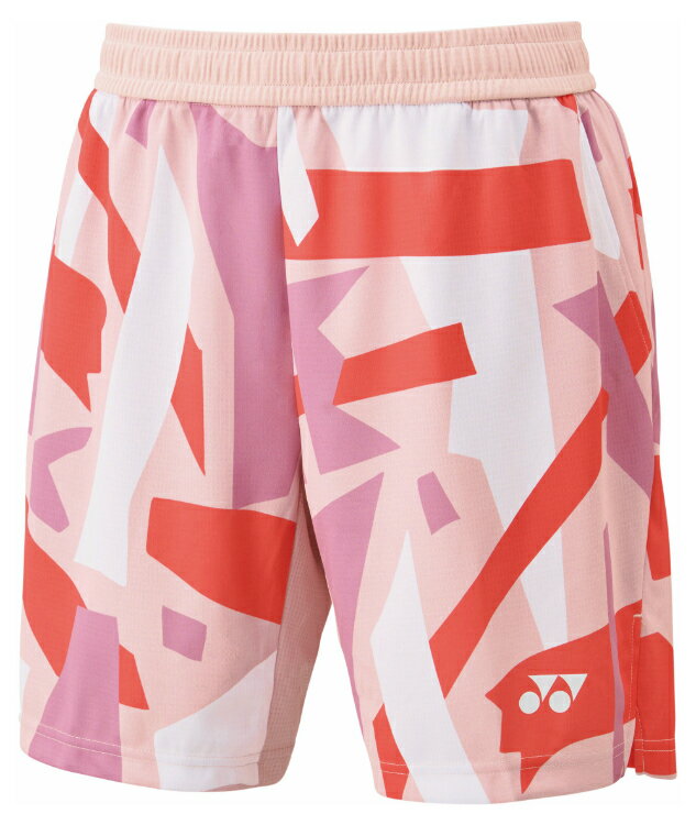 YONEX ヨネックス メンズニットハーフパンツ スモークピンク XO 15203 486 | スポーツ スポーツウェア 競技 テニス 軟式 硬式 バトミントン ウェア ハーフパンツ UVカット 吸汗 速乾 クール 制電 ストレッチ ゲームウェア ユニフォーム メンズ 男性