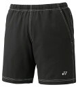 YONEX ヨネックス ユニハーフパンツ ブラック S 15224 7 | スポーツ スポーツウェア 競技 テニス 軟式 硬式 バトミントン ウェア ハーフパンツ UVカット 吸汗 速乾 クール 制電 ストレッチ ゲームウェア ユニフォーム ユニセックス 男女兼用