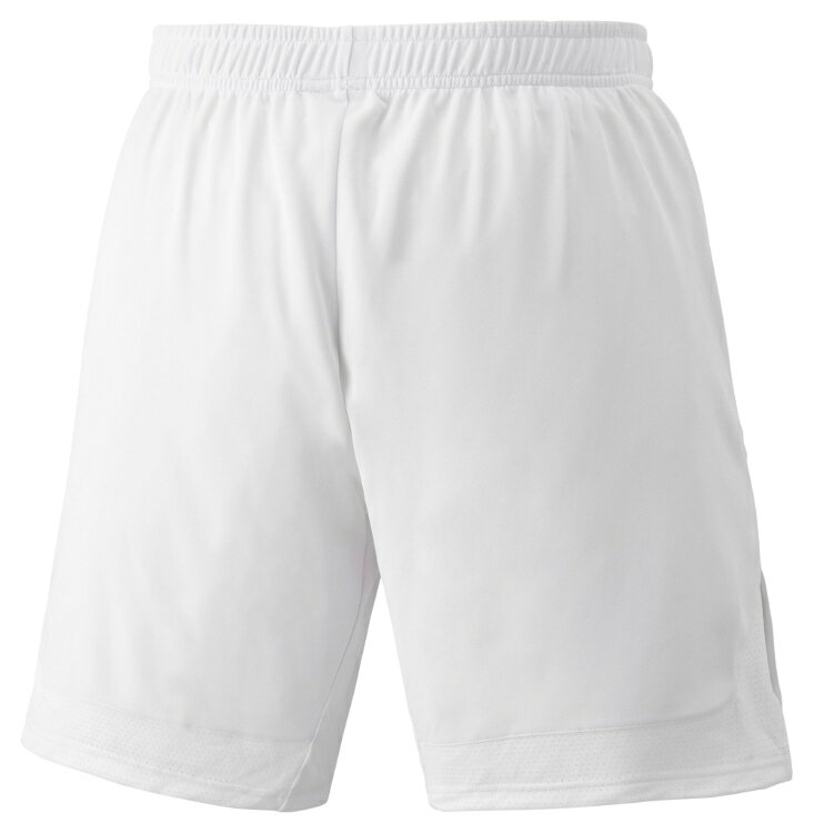 SIMONS STOREのYONEX ヨネックス メンズニットハーフパンツ ホワイト O 15231 11 | スポーツ スポーツウェア 競技 テニス 軟式 硬式 バトミントン ウェア ハーフパンツ UVカット 吸汗 速乾 クール 制電 ストレッチ ゲームウェア ユニフォーム メンズ 男性｜アングル2