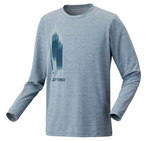 YONEX ヨネックス ユニロングスリーブTシャツ フェルトブルー O 16805 590 | スポーツ スポーツウェア 競技 テニス 軟式 硬式 バトミントン ウェア シャツ 半袖 UVカット 吸汗 速乾 クール 制電 ストレッチ ゲームウェア ユニフォーム ユニセックス 男女兼用 YONEX ヨネックス ユニロングスリーブTシャツ フェルトブルー O 16805 590 | スポーツ スポーツウェア 競技 テニス 軟式 硬式 バトミントン ウェア シャツ 半袖 UVカット 吸汗 速乾 クール 制電 ストレッチ ゲームウェア ユニフォーム ユニセックス 男女兼用