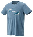YONEX ヨネックス ユニドライTシャツ フィットスタイル フェルトブルー S 16806 590 | スポーツ スポーツウェア 競技 テニス 軟式 硬式 バ...