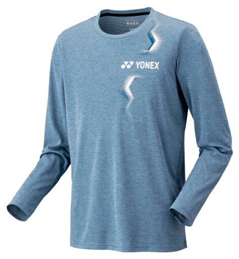 YONEX ヨネックス ユニロングスリーブTシャツ フェルトブルー S 16807 590 | スポーツ スポーツウェア 競技 テニス 軟式 硬式 バトミントン ウェア シャツ 長袖 UVカット 吸汗 速乾 クール 制電 ストレッチ ゲームウェア ユニフォーム ユニセックス 男女兼用 YONEX ヨネックス ユニロングスリーブTシャツ フェルトブルー S 16807 590 | スポーツ スポーツウェア 競技 テニス 軟式 硬式 バトミントン ウェア シャツ 長袖 UVカット 吸汗 速乾 クール 制電 ストレッチ ゲームウェア ユニフォーム ユニセックス 男女兼用