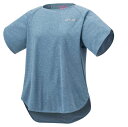 YONEX ヨネックス ウィメンズドライTシャツ フェルトブルー L 16812 590 | スポーツ スポーツウェア 競技 テニス 軟式 硬式 バトミントン ...