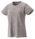 YONEX ヨネックス ウィメンズドライTシャツ グレー M 16814 10 | スポーツ スポーツウェア 競技 テニス 軟式 硬式 バトミントン ウェア シ...