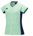 YONEX ヨネックス ウィメンズゲームシャツ ペパーミント XO 20844 190 | スポーツ スポーツウェア 競技 テニス 軟式 硬式 バトミントン ウ...