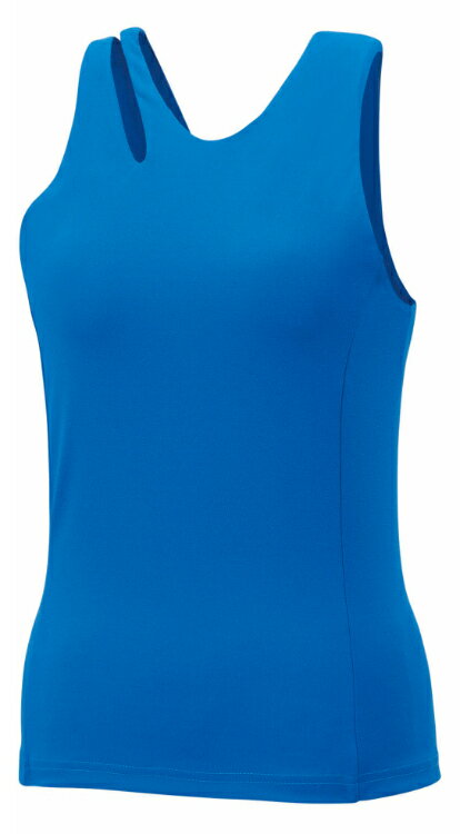 YONEX ヨネックス ウィメンズフィットタンクトップ ブルー S 20868Y 2 | スポーツ スポーツウェア 競技 テニス 軟式 硬式 バトミントン ウェア シャツ ノースリーブ UVカット 吸汗 速乾 クール 制電 ストレッチ ゲームウェア ユニフォーム レディース 女性