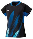 YONEX ヨネックス ウィメンズゲームシャツ ブラック O 20885 7 | スポーツ スポーツウェア 競技 テニス 軟式 硬式 バトミントン ウェア シャ...