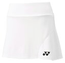 YONEX ヨネックス ウィメンズスカート インナースパッツツキ ホワイト S 26153 11 | スポーツ スポーツウェア 競技 テニス 軟式 硬式 バトミ...