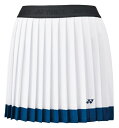 YONEX ヨネックス ウィメンズスカート クールホワイト L 26162 570 | スポーツ スポーツウェア 競技 テニス 軟式 硬式 バトミントン ウェア...