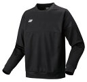 YONEX ヨネックス ユニトレーナー ブラック SS 30112 7 | スポーツ スポーツウェア 競技 テニス 軟式 硬式 バトミントン スウェット トレー...