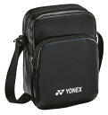 YONEX ヨネックス ショルダーバッグS ブラック BAG25SS 7 | スポーツ 競技 テニス 軟式 硬式 バトミントン ケース 収納 便利 バッグ ショ...