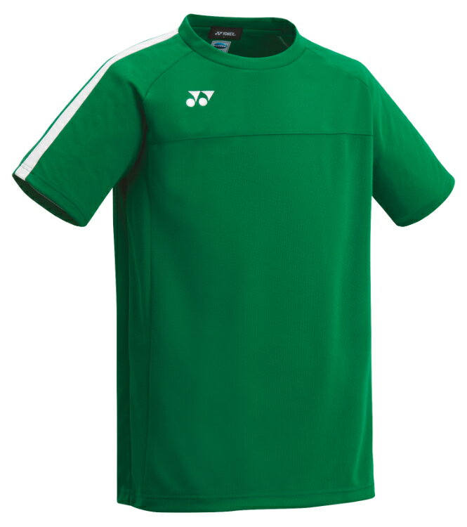 YONEX ヨネックス ジュニアゲームシャツ プロスタイル グリーン J160 FW1007J 003 | スポーツウェア ゲームシャツ プロスタイル Tシャツ 半袖 UVカット 吸汗速乾 制電 ポリエステル100% テニス サッカー ゲーム 練習 試合 ユニセックス ジュニア キッズ スポーツ