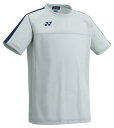 YONEX ヨネックス ジュニアゲームシャツ プロスタイル シルバー J160 FW1007J 017 | スポーツウェア ゲームシャツ プロスタイル Tシャツ 半袖 UVカット 吸汗速乾 制電 ポリエステル100% テニス サッカー ゲーム 練習 試合 ユニセックス ジュニア キッズ スポーツ(4)