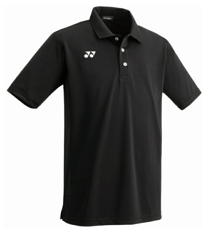 YONEX ヨネックス ユニポロシャツ ブラック M FW1009 007 | スポーツウェア ポロシャツ Tシャツ 半袖 UVカット 吸汗速乾 制電 ポリエス...