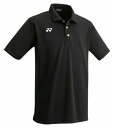 YONEX ヨネックス ジュニアポロシャツ ブラック J120 FW1009J 007 | スポーツウェア ポロシャツ Tシャツ 半袖 UVカット 吸汗速乾 制電 ポリエステル100% テニス サッカー ゲーム 練習 試合 ユニセックス ジュニア キッズ スポーツ(4)