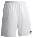 YONEX ヨネックス ユニゲームパンツ ホワイト L FW2002 011 | スポーツウェア ゲームパンツ ハーフパンツ ショートパンツ UVカット 吸汗速...