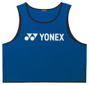 YONEX ヨネックス ユニビブス ブルー FW4003 002 | スポーツ ビブス ゼッケン 収納袋付 ポリエステル100% 練習 試合 ユニセックス 男女...