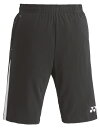 YONEX ヨネックス ユニトレーニングトップハーフパンツ ブラック/シルバー O FW6007 076 | スポーツ スポーツウェア サッカー用品 ファッション 服 ウェア ベリークール UVカット 吸汗速乾 ボトムス ズボン ハーフパンツ 半ズボン