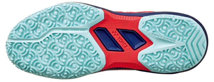 YONEX ヨネックス パワークッションアドアクセルジュニアGC サンセットレッド 20.5 SHTAAJG 496 | スポーツ 競技 テニス 軟式 硬式 バトミントン 靴 シューズ 安定性 軽量 パワークッション 部活 練習 トレーニング 子供 ジュニア キッズ レディース 女性