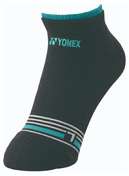 YONEX ヨネックス ウィメンズスニーカーインソックス ブラック 29242 7 | テニスウェア バドミントンウェア 靴下 ソックス woman 大人 女性用 テニス バドミントン 試合 普段履き 吸汗速乾 抗菌防臭 スポーツ用品トレーニング用 シンプル 人気
