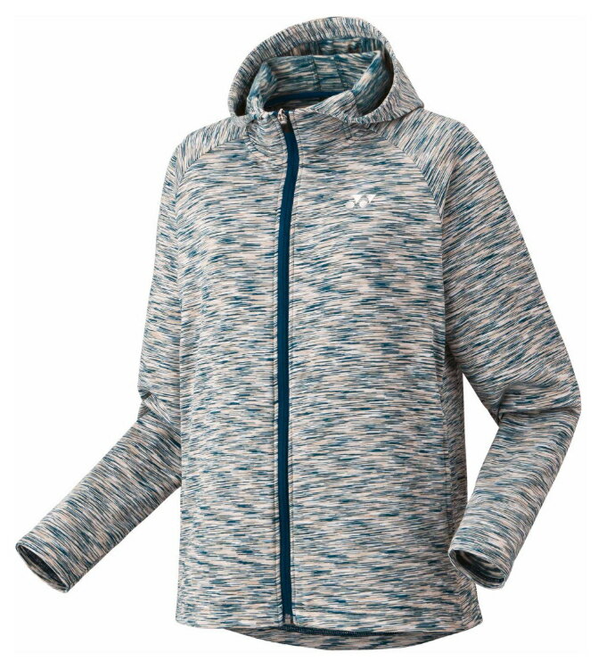 YONEX ヨネックス ウィメンズニットウォームアップパーカー グレージュ M 58114 796 | テニスウェア バドミントンウェア レディース 女性用 woman 暖かい ジャージ ウォーミングアップ テニス バドミントン 試合 スポーツウェア 秋服 冬服 上着