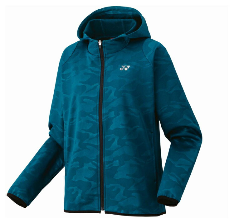 YONEX ヨネックス ウィメンズニットウォームアップパーカー ナイトスカイ M 58115 609 | テニスウェア バドミントンウェア レディース 女性用 woman 暖かい ジャージ ウォーミングアップ テニス バドミントン 試合 スポーツウェア 秋服 冬服 上着