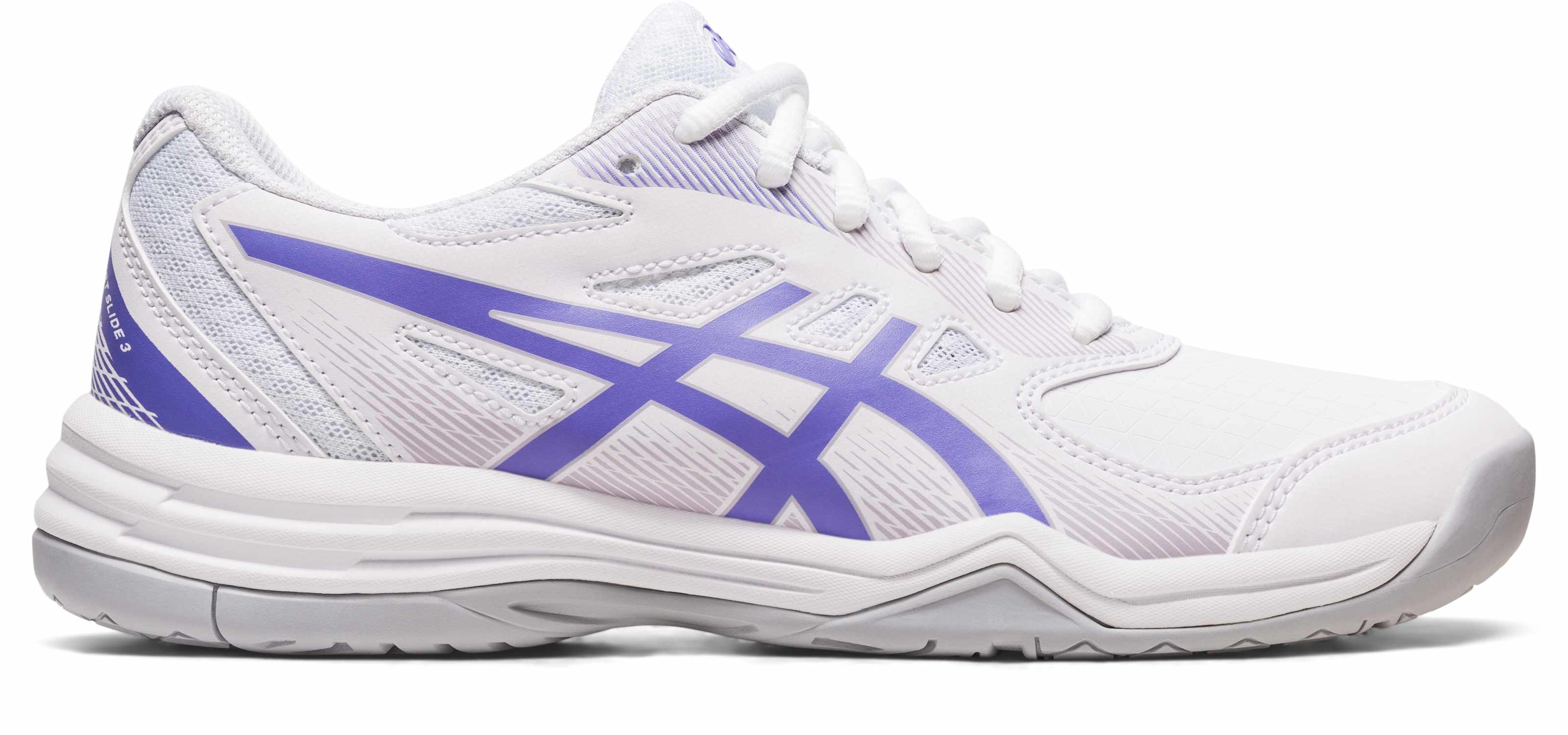 asics アシックス COURT SLIDE 3 ホワイトXアメジスト 25.5 1042A209 100 | スポーツ アウトドア スポーツ用品 グッズ テニス 靴 シューズ レディース アシックス asics ホワイト アメジスト 25.5cm 軽量 安定性 履き心地 おすすめ 人気 おしゃれ プレゼント