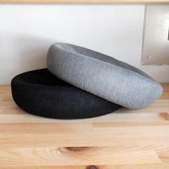 DECHO デコー LINEN KNIT BERET リネンニットベレー 2 colors 4-3SD24