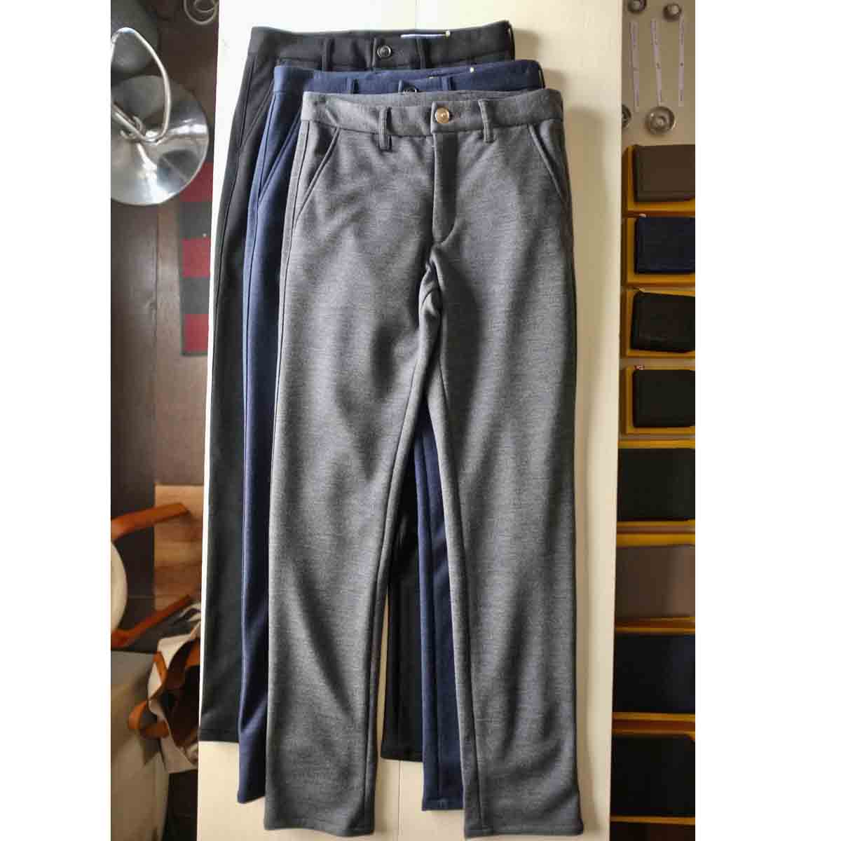 【SALE】定価20,900円 Re made in tokyo japan アールイー Dress Wool Knit Slacks ドレスウールニットスラックス 3 colors