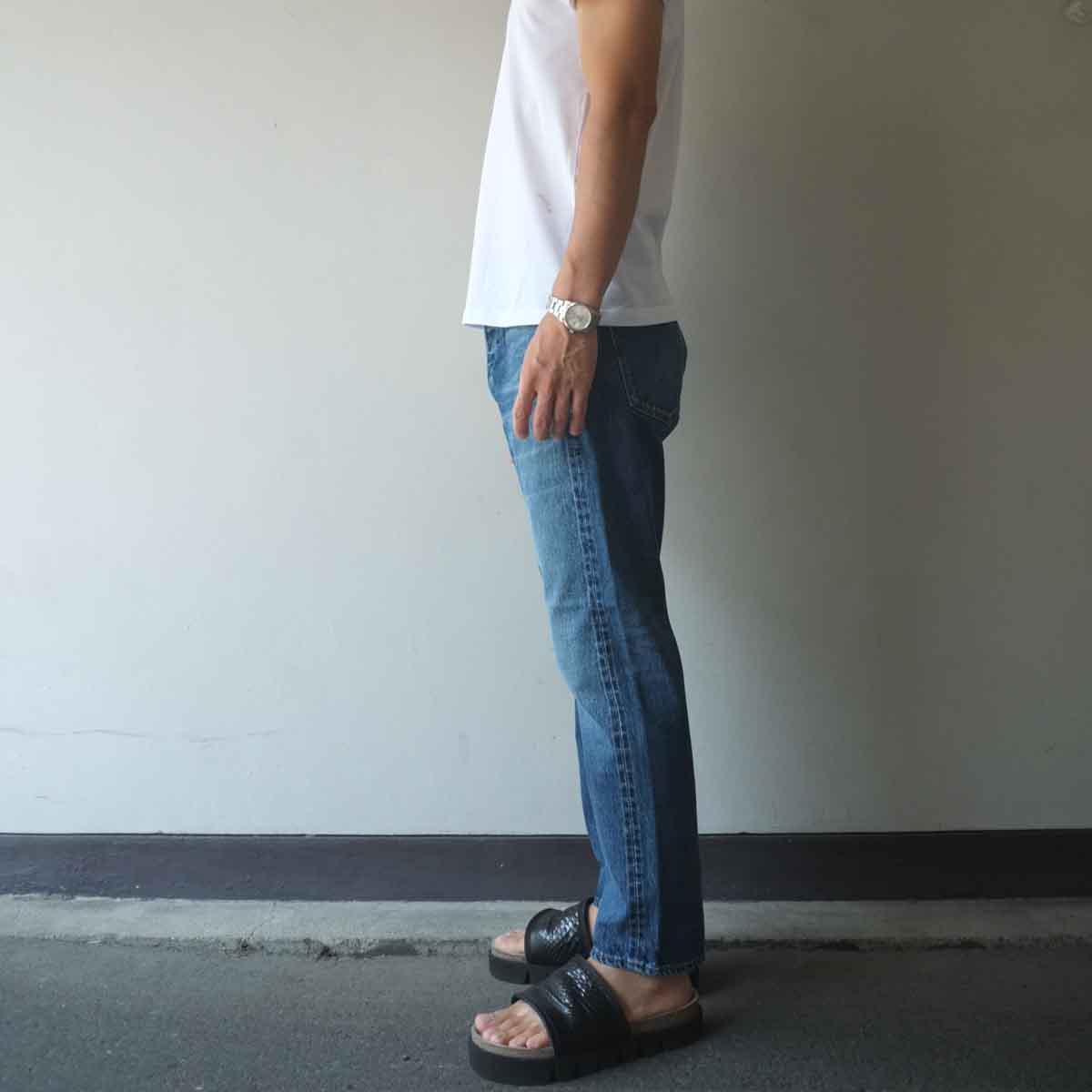 Ordinaryfitsオーディナリーフィッツ5POCKETANKLEDENIM/usedwashNEW3YEAR