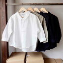 yԌ|Cg5{zOrdinary fits I[fBi[tBbc BARBER SHIRT linen o[o[Vcl 4 colors OF-S009