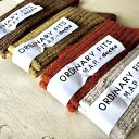 Ordinary fits オーディナリーフィッツ "M.A.P" WOOL SOCKS 4 colors OF-G-024